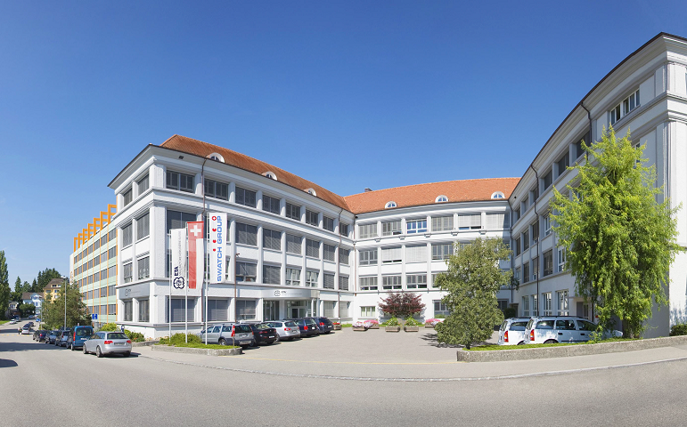 ETA manufacturing buildings in Switzerland