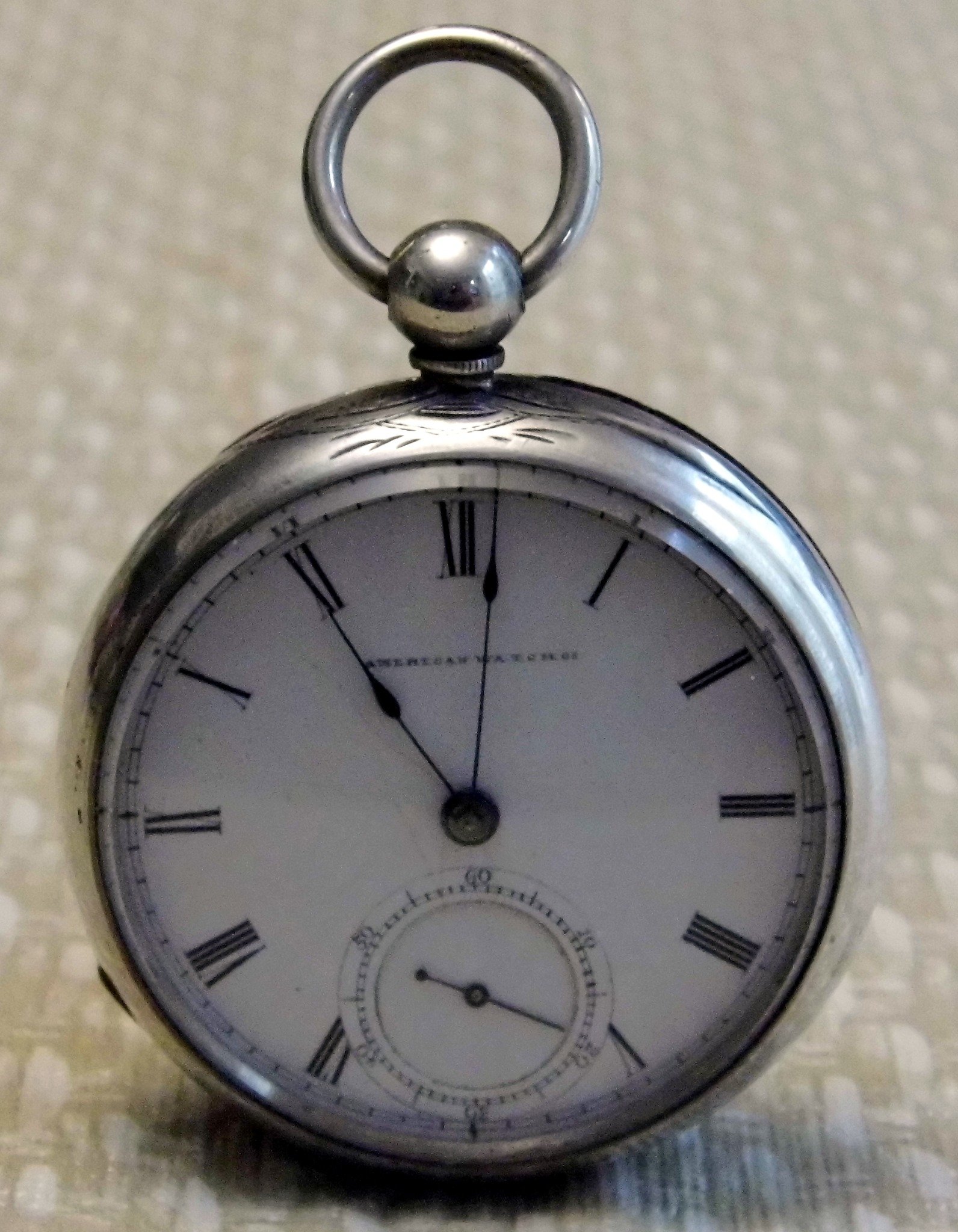 Historic American pocket watch