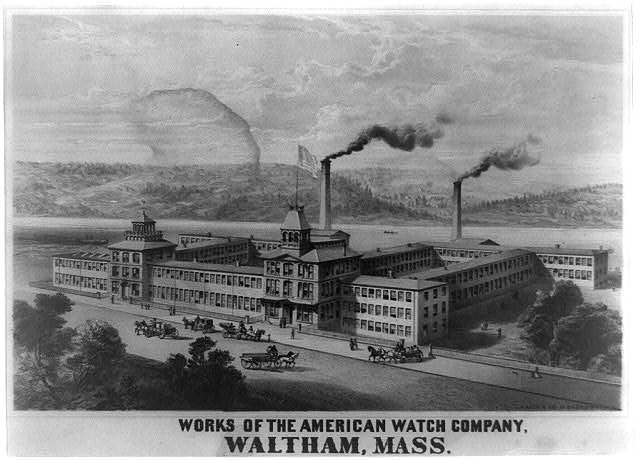 American Watch Company factory in Waltham, Massachusetts